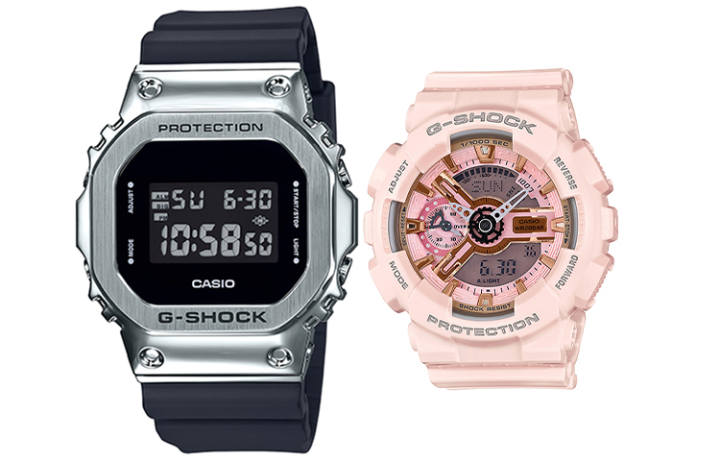 CASIO CASIO Unisex Pair Table Series Black Watch