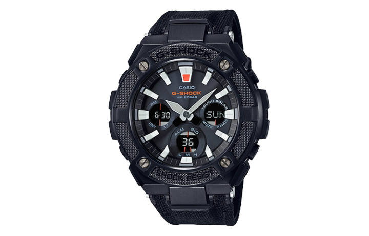 CASIO CASIO Men G-STEEL Series Black Watch GST-S130BC-1A