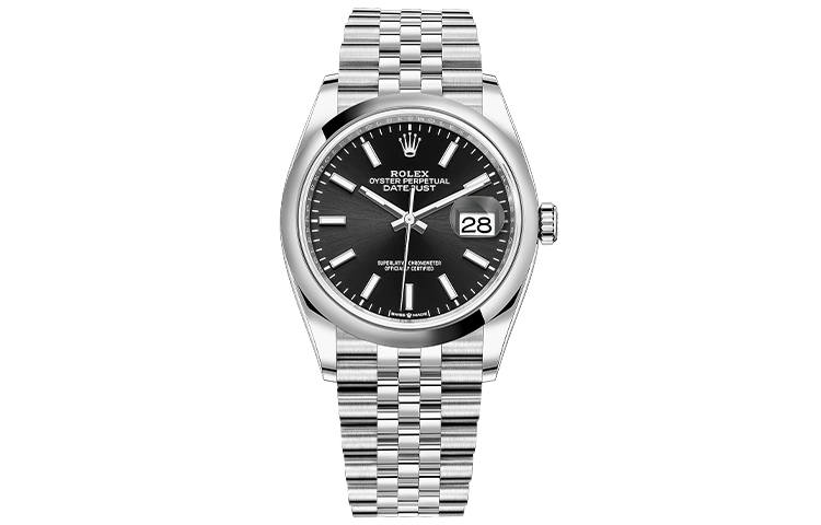 ROLEX Automatic Mechanical Movement Men's Watches Watch 36mm Black Dial Oystersteel Case
