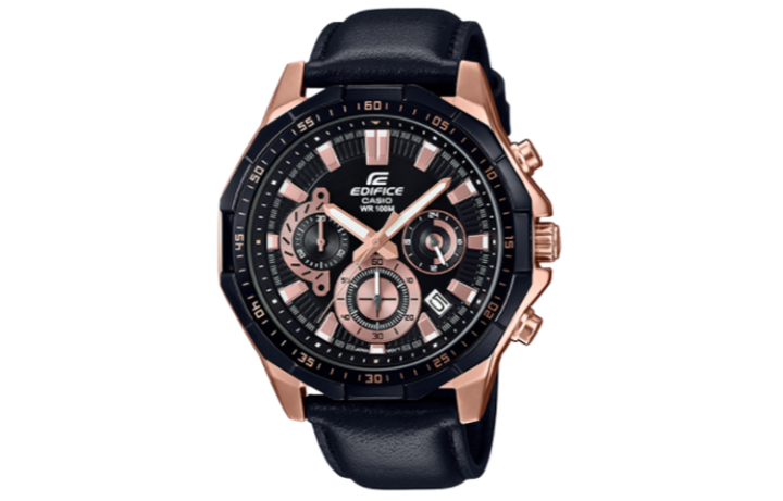 CASIO CASIO Men EDIFICE Black Watch EFR-554BGL-1A