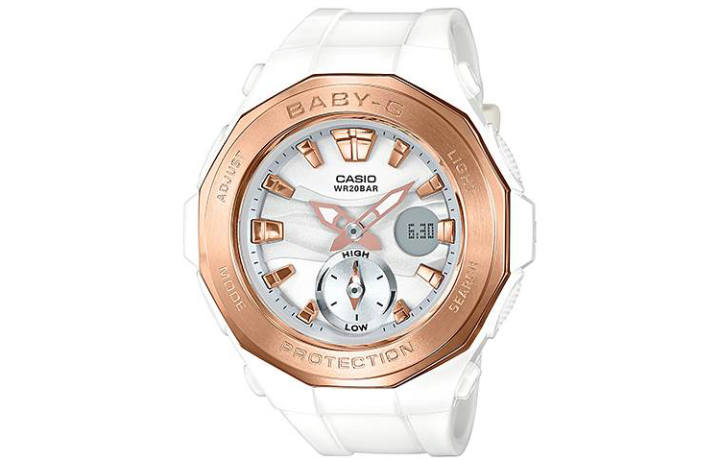 CASIO CASIO Women's BABY-G White Watch BGA-220G-7A