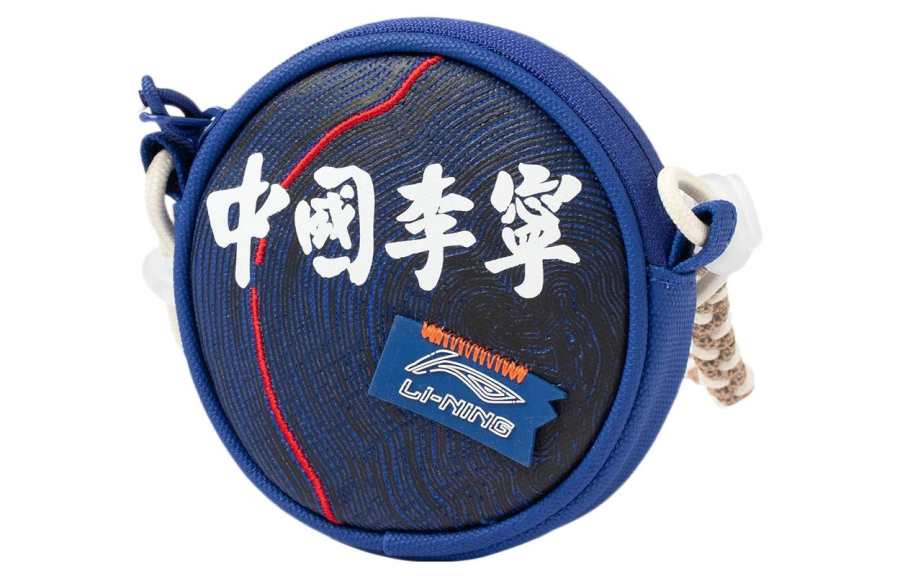 Li-Ning Li Ning Fabric Crossbody Bags Regular Unisex Blue