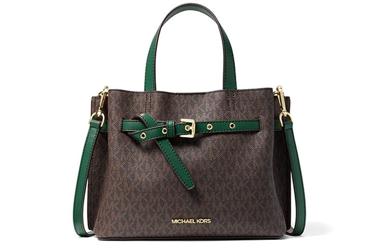 MICHAEL KORS Coated Canvas Square Handbag Crossbody Bag Small Women's Jasper & Brown
