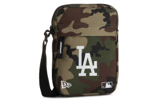 New Era Fabric Messenger Bag, Crossbody Bag Regular Men's Green Camouflage