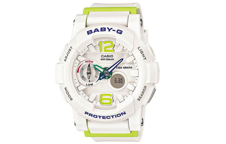 CASIO CASIO Women's BABY-G White Watch BGA-180-7B2