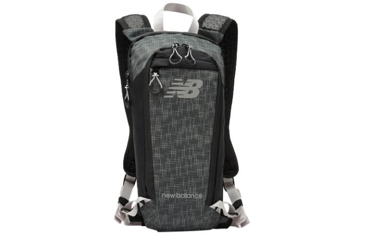 New Balance New Balance Nylon Fabric Backpack Regular Men's Black Gray