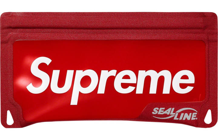 Supreme Supreme Oxford Wallet Clutch Unisex Black/Red
