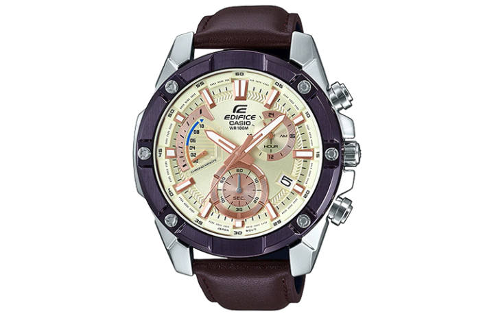 CASIO CASIO Men EDIFICE 54.5mm Gold Watch EFR-559BL-7AV