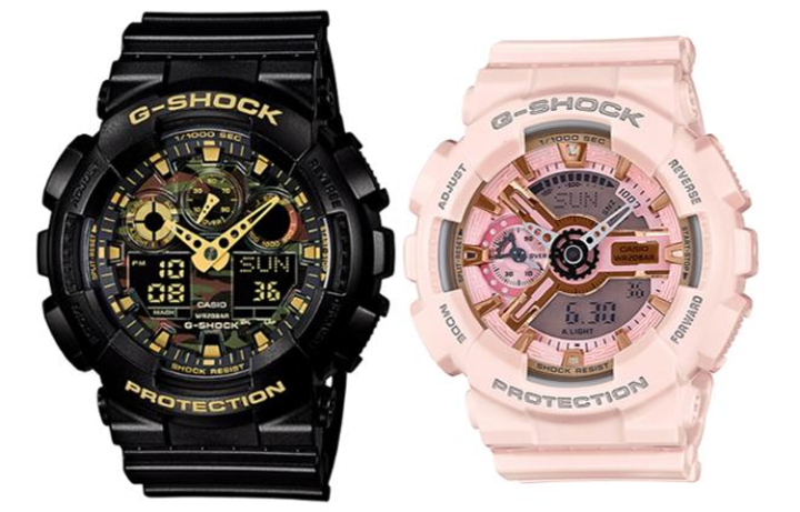 CASIO CASIO Unisex Pair Table Series Black Watch