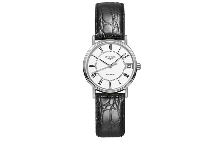 LONGINES Fashion Collection Automatic Mechanical Movement Women's Watch 30mm White Dial