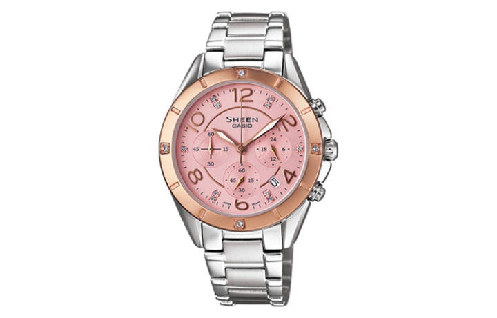 CASIO CASIO Women's SHEEN Pink Watch SHE-5021SG-4A
