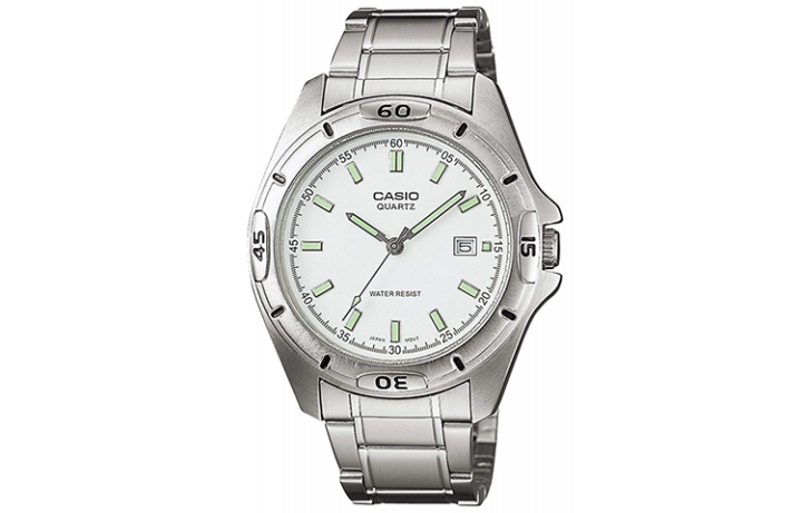CASIO CASIO Men Standard Series 42mm White Watch MTP-1244D-7AJF