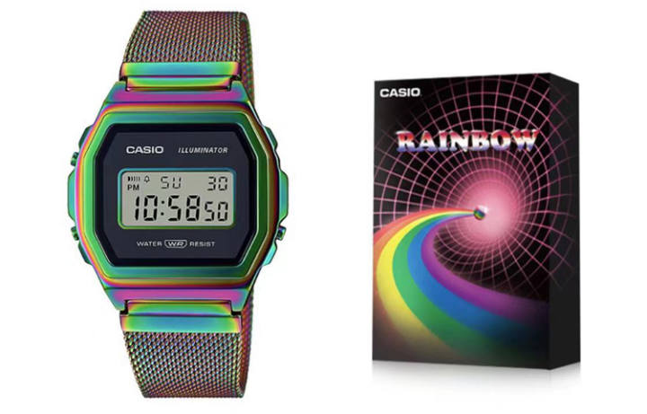 CASIO CASIO Unisex VINTAGE Series Black Watch A1000PRW-1PRD