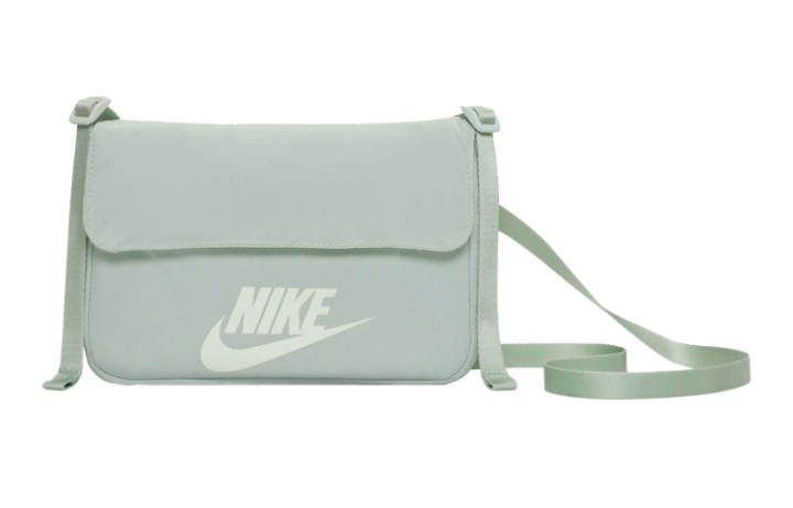 Nike Nike Polyester Shoulder Bag, Crossbody Bag Regular Unisex Mint Green
