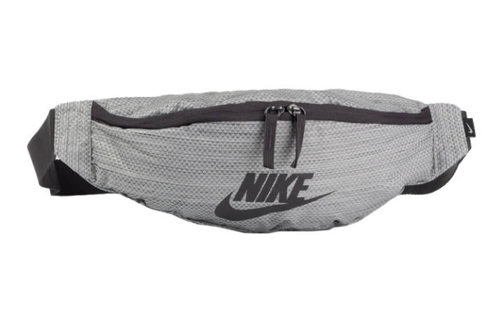 Nike Nike Classic Polyamide One Shoulder Crossbody Fanny Pack Regular Unisex Silver Gray