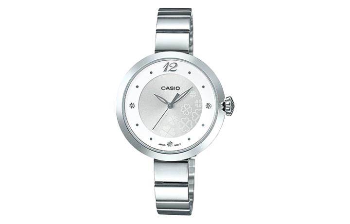 CASIO CASIO Women's Standard Series Silver Watch LTP-E154D-7A