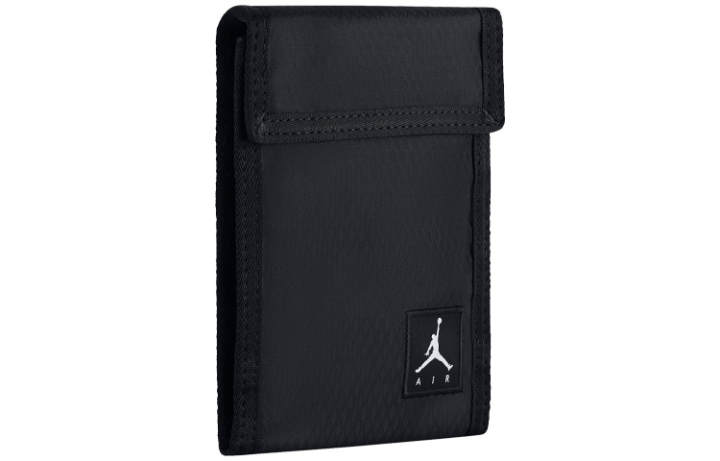 Jordan Jordan Polyester Cell Phone Pouch, Crossbody Bag, Wallet, Card Holder Unisex Black