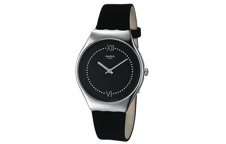 SWATCH Unisex 38mm Black Watch SYXS109