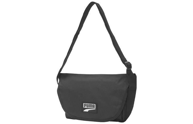 PUMA Fabric Shoulder Bag, Crossbody Bag Mini Unisex Black