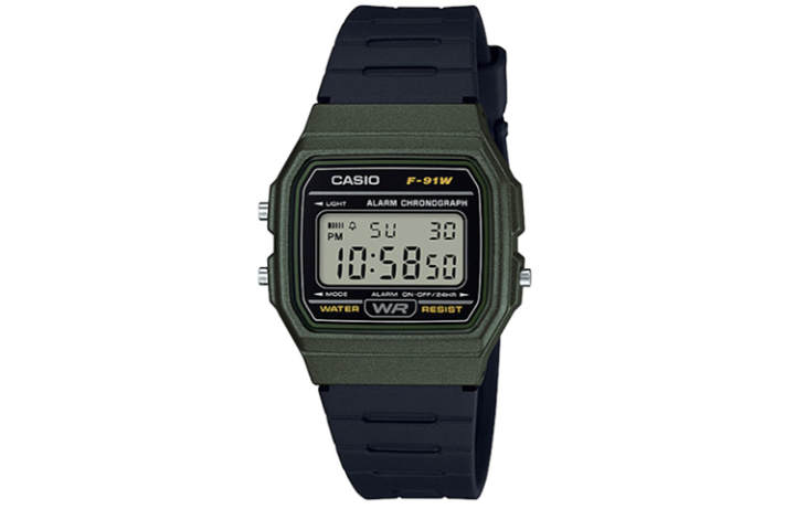 CASIO CASIO Men YOUTH 38.2mm Black Watch F-91WM-3A