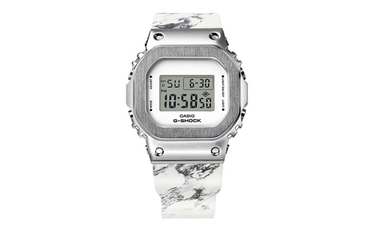 CASIO CASIO Full Metal Collection Square Dial Display Quartz Movement Resin Strap Watch Women's Watch