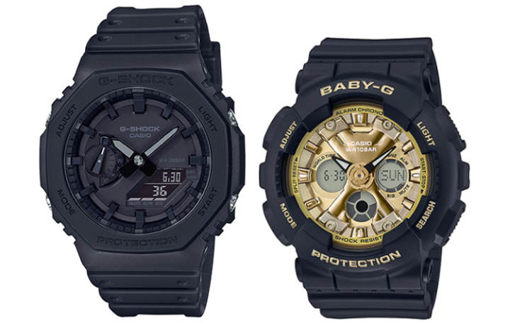 CASIO CASIO Unisex Pair Table Series Black Watch