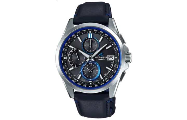 CASIO CASIO Men OCEANUS 43mm Blue Watch
