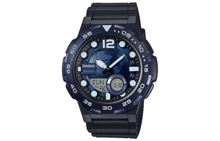 CASIO CASIO Men YOUTH 52.5mm Black Watch AEQ-100W-2A