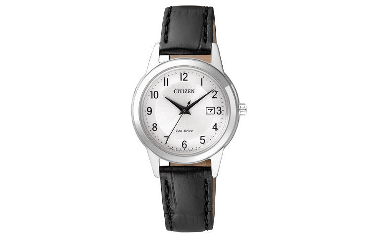 CITIZEN Quartz Movement Leather Strap Watch Women's Watch White Dial