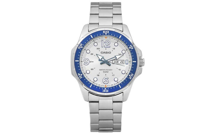 CASIO CASIO Men YOUTH 48mm Silver Watch MTD-100D-7A2