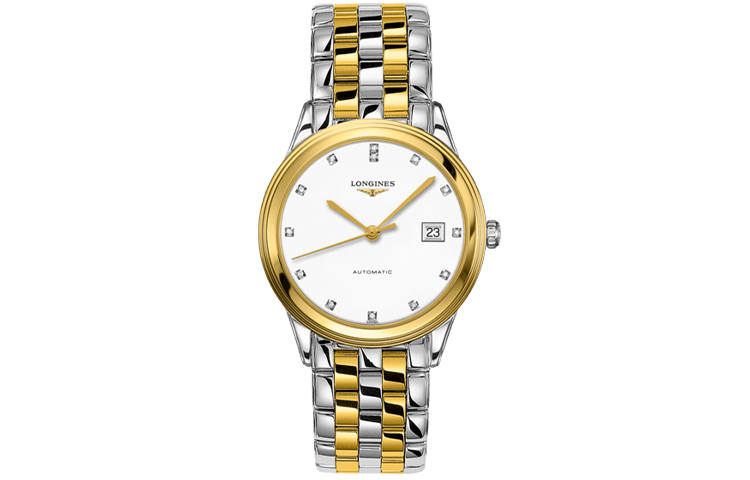 LONGINES Military Flag Collection Automatic Mechanical Movement 30m Waterproof Men's Watch White Dial