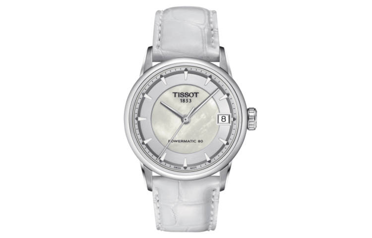 TISSOT Luxury Collection Automatic Mechanical Movement Women's Watch Mother of Pearl Color Watch Dial