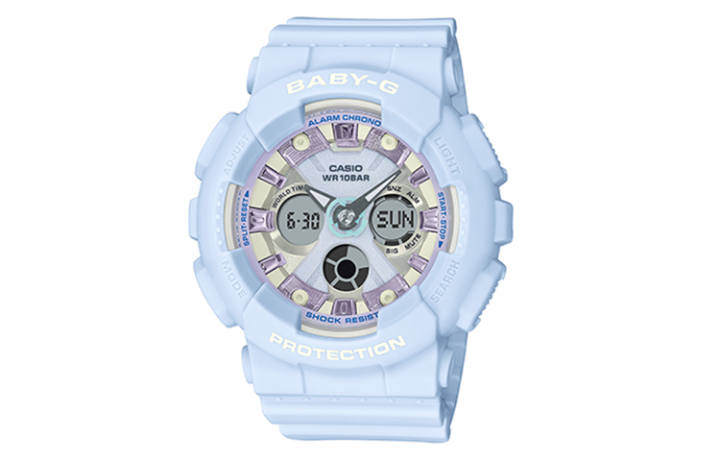 CASIO CASIO Women's BABY-G Blue Watch BA-130WP-2APR