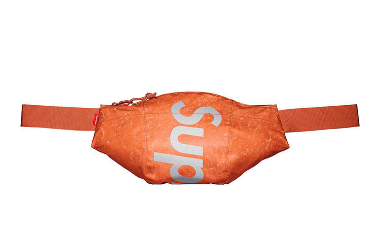 Supreme Supreme Nylon Crossbody Bag, Sling Bag, Fanny Pack Regular Unisex Orange Red/Black/Blue