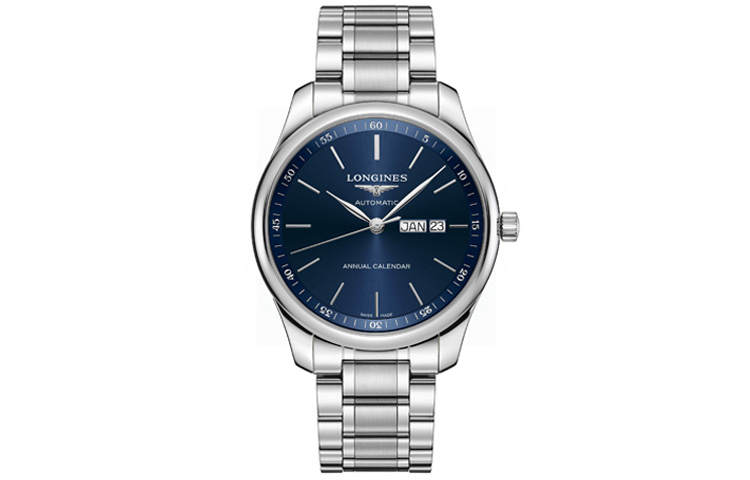 LONGINES Master Collection Automatic Mechanical Movement Men's Watches Watch 42mm Blue Dial