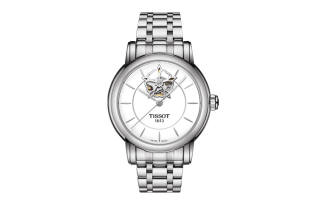 TISSOT Heart Collection Automatic Mechanical Movement 30m Waterproof Women's Watch 35mm White Dial