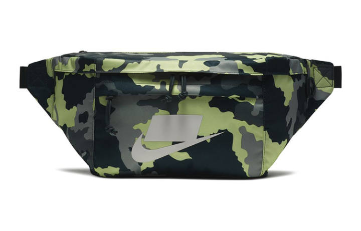 Nike Nike Polyester Fanny Pack Regular Unisex Camouflage Green