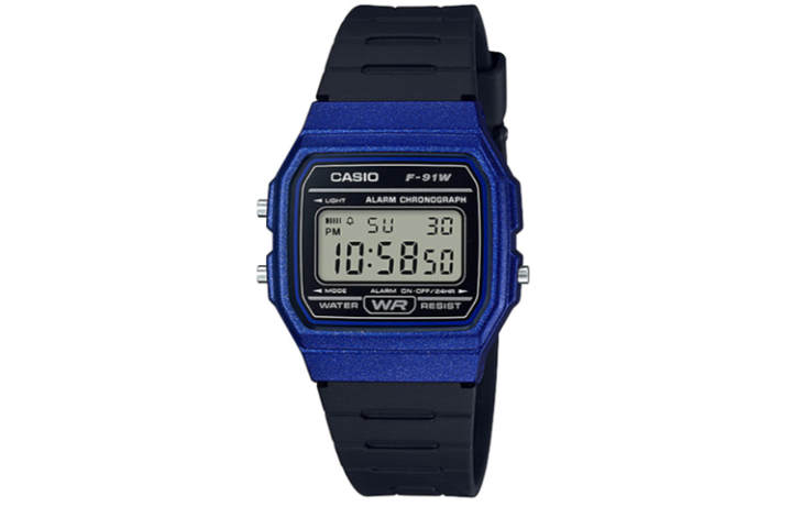CASIO CASIO Unisex Standard Series 38.2mm Gray Watch F-91WM-2A
