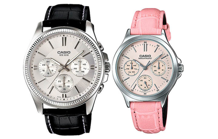 CASIO CASIO Unisex Pair Table Series White Watch
