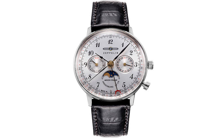 ZEPPELIN Hindenburg Collection Quartz Movement Women's Watch Silver Dial Stainless Steel Watch Case