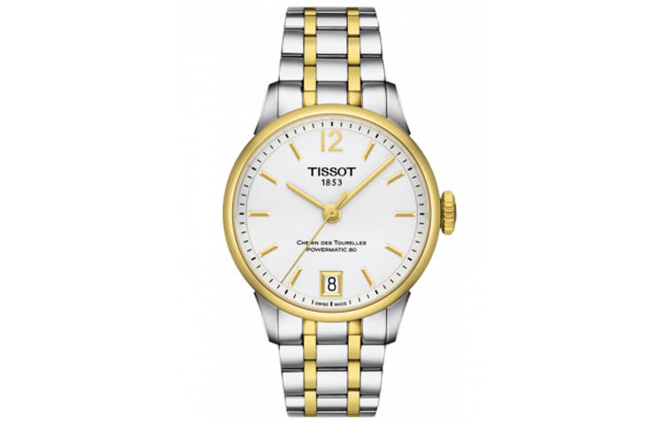 TISSOT Tourelles Collection Automatic Mechanical Movement Women's Watch 32mm White Dial