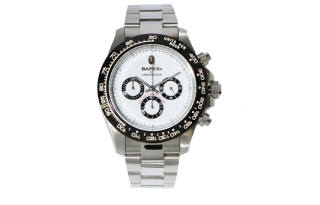 A BATHING APE Bape Watch Quartz Movement Stainless Steel Strap Watch Men's Watches Black Dial