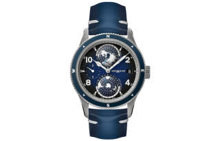 MONTBLANC Automatic Mechanical Movement Men's Watches Watch 42mm Blue Dial Titanium Watch Case