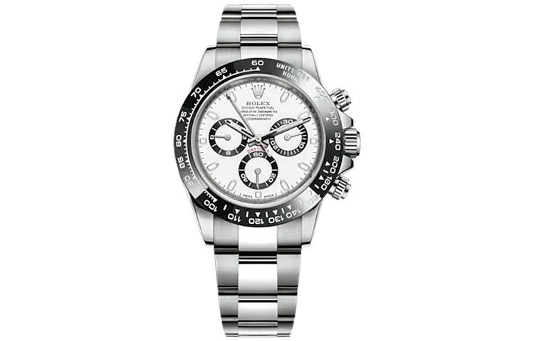 ROLEX Smooth Bezel Cosmograph Daytona Collection Panda Di/White Steel Di Automatic Mechanical Movement Men's Watches
