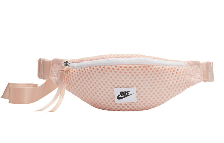 Nike Nike Polyester Sling Bag, Shoulder Bag, Crossbody Bag, Fanny Pack Regular Unisex Orange Pink
