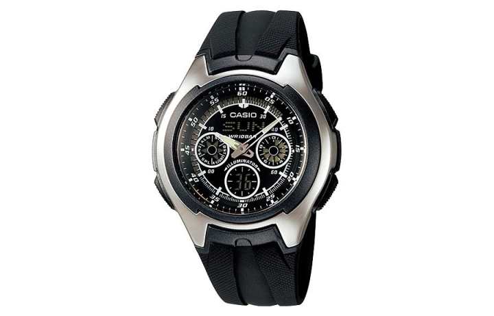 CASIO CASIO Men Standard Series Black Watch AQ-163W-1B1JH