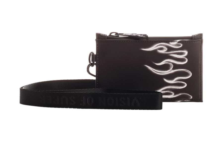 Vision Of Super Artificial Leather Wallet Men's Black