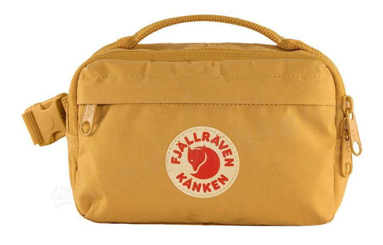 Fjallraven Kanken 2L Outdoor Bags Natural Waterproof Fabric Yellow Unisex
