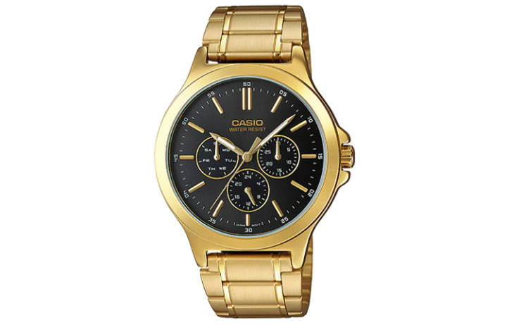 CASIO CASIO Men Standard Series Black Watch MTP-V300G-1A