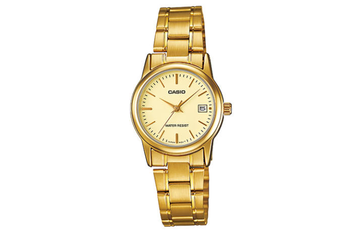 CASIO CASIO Women's Standard Series Gold Watch LTP-V002G-9A